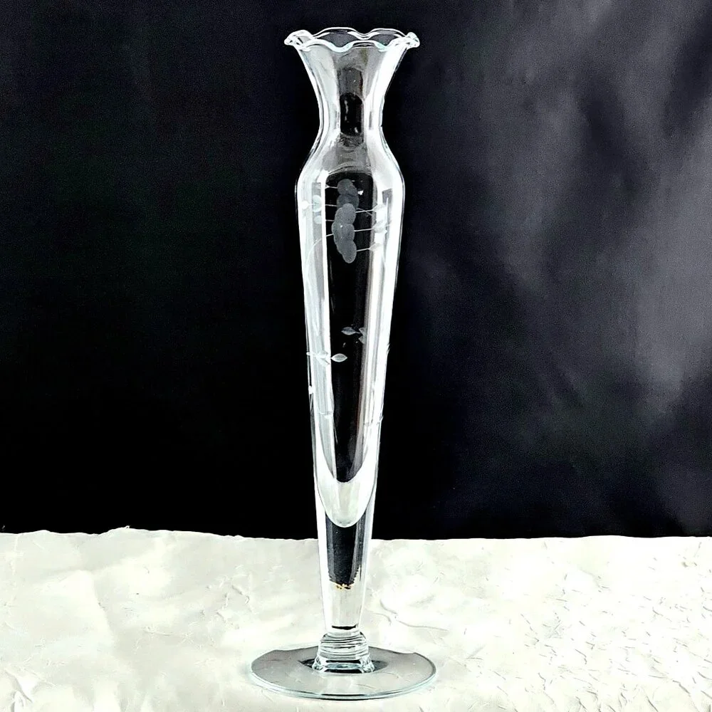 Princess House Heritage Bud Vase 10